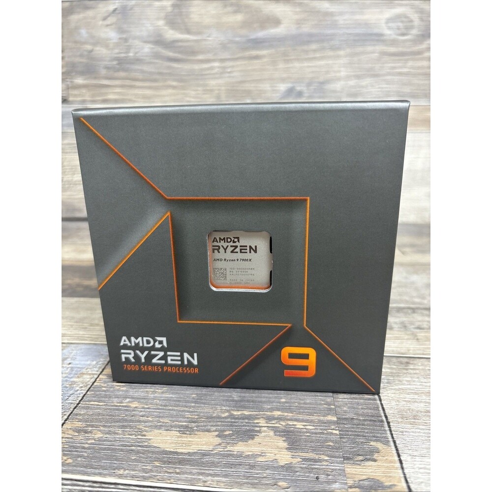 AMD Ryzen 9 7900X - 12-Core 4.7GHz AM5 170W CPU Desktop Processor NEW SEALED!!